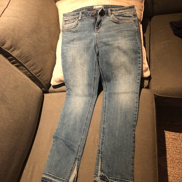 Free People Slit Ankle Jeans - Picture 3 of 5